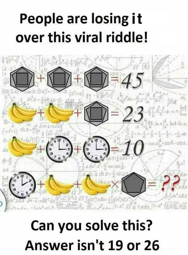 Questions And Answer In Image With Clock